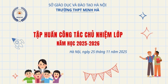 TẬP HUẤN CÔNG TÁC CHỦ NHIỆM NĂM HỌC 2025 - 2026